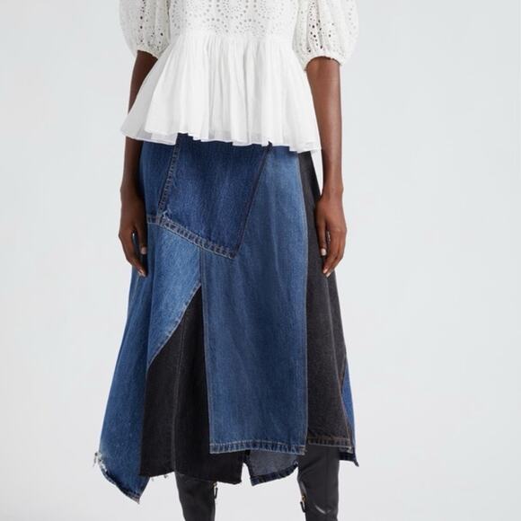 NWT Sea New York Maeve Eyelet Peplum sz small $350 - Picture 6 of 7